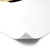 Winter Kokeshi Doll - Blue Mountain Geisha Girl Poster (Ecke)