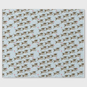 Winter kommt geschenkpapier (Flach)