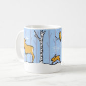 Winter kommt kaffeetasse (Vorderseite Links)