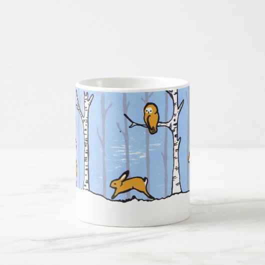 Winter kommt kaffeetasse (Mittel)