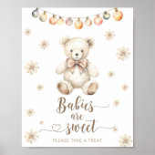 Winter können wir frühzeitig abwarten Babys sind s Poster (Vorne)