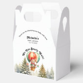 Winter können wir frühzeitig auf Weihnachtsdusche  Geschenkschachtel (Geöffnet)