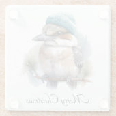 Winter Kookaburra Wünsche, Brauch Glasuntersetzer (Rückseite)