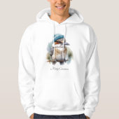 Winter Kookaburra Wünsche, Brauch Hoodie (Vorderseite)