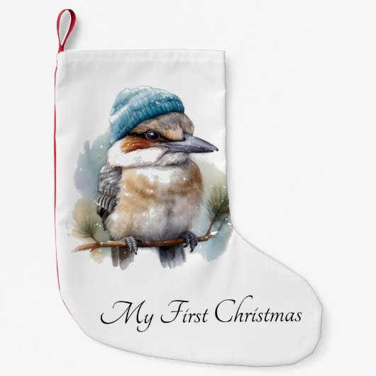 Winter Kookaburra Wünsche, Brauch Kleiner Weihnachtsstrumpf (Vorderseite)