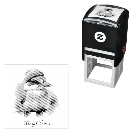 Winter Kookaburra Wünsche, Brauch Permastempel (Beispiel)