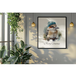 Winter Kookaburra Wünsche, Brauch Poster