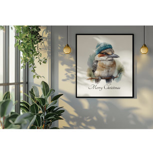 Winter Kookaburra Wünsche, Brauch Poster
