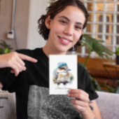 Winter Kookaburra Wünsche, Brauch Postkarte