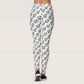 Winter-Kookaburra-Wünsche, individuell Leggings (Rückseite)