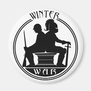 Winter-Kriegs-Magnet Magnet