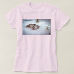 Winter - Kurz-geschliffene Frau T-Shirt