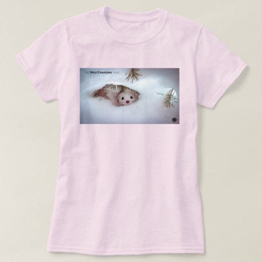Winter - Kurz-geschliffene Frau T-Shirt (Design vorne)