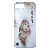 Winter - Kurz-geschliffenes Weasel Case-Mate iPhone Hülle (Rückseite)
