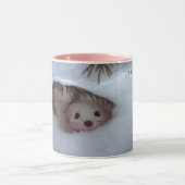 Winter - Kurz-geschliffenes Weasel Tasse (Zentrum)