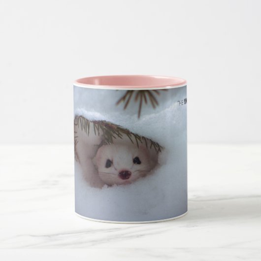 Winter - Kurz-geschliffenes Weasel Tasse (Zentrum)