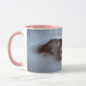 Winter - Kurz-geschliffenes Weasel Tasse (Links)