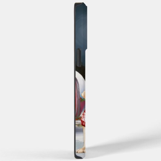 Winter Labrador Caravan Weihnachtsabenteuer Case-Mate iPhone Hülle (Rückseite / Rechts)