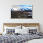 Winter Lairig Gartain Glencoe Lochaber Scotland Leinwanddruck (Insitu (Schlafzimmer))