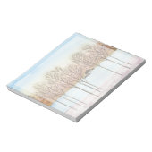 Winter Lake Getaway Notizblock (Rotiert)