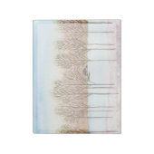 Winter Lake Getaway Notizblock (Rotiert)