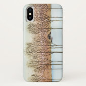 Winter Lake iPhone Case (Rückseite)