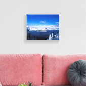Winter Lake Wrapped Canvas Leinwanddruck (Insitu (Wohnzimmer))