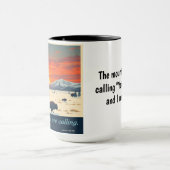 Winter Lamar Valley: Yellowstone Wolves & Bison Tasse (Zentrum)