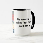 Winter Lamar Valley: Yellowstone Wolves & Bison Tasse (VorderseiteRechts)