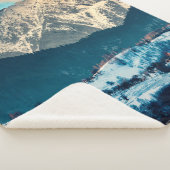 Winter landscape in Carpathian Mountain. Bran, Rom Sherpadecke (3/4)