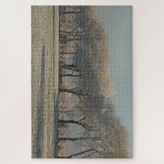 Winter landscape  puzzle (Vertikal)