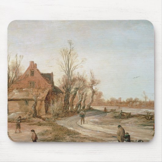 Winter-Landschaft, 1623 Mousepad (Vorne)