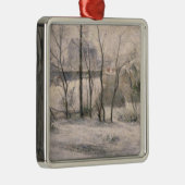 Winter-Landschaft, 1879 Ornament Aus Metall (Rechts)