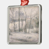 Winter-Landschaft, 1879 Ornament Aus Metall (Links)