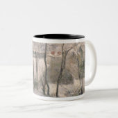 Winter-Landschaft, 1879 Zweifarbige Tasse (VorderseiteRechts)