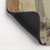 Winter-Landschaft 2 Mousepad (Ecke)