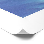 Winter Landschaft Central Park New York Poster (Ecke)