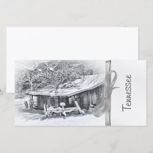 Winter Landschaft im Stall und Rake - Tennessee (Vorne/Hinten)