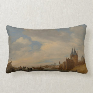 Winter-Landschaft in Arnhem   1653 Lendenkissen