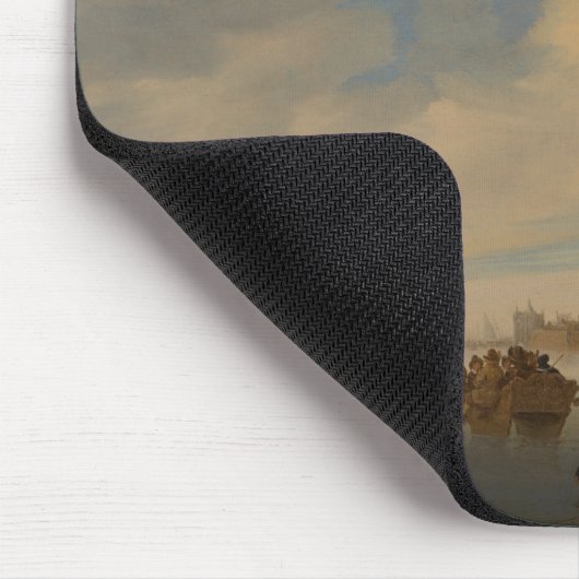 Winter-Landschaft in Arnhem | 1653 Mousepad (Ecke)