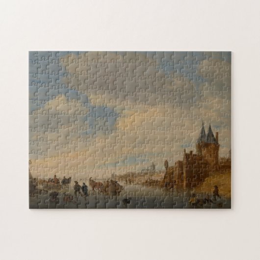 Winter-Landschaft in Arnhem | 1653 Puzzle (Horizontal)