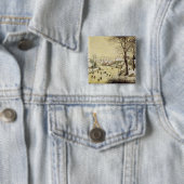 Winter-Landschaft mit Skatern Button (Beispiel)