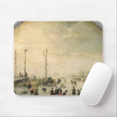 Winter-Landschaft Mousepad (Mit Mouse)