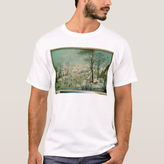Winter-Landschaft T-Shirt (Vorderseite)