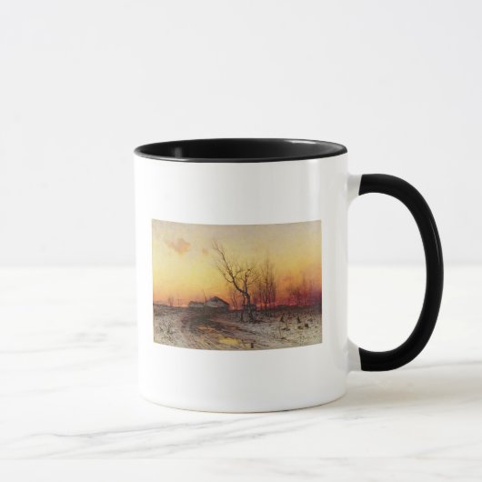 Winter-Landschaft Tasse (Rechts)