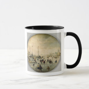 Winter-Landschaft Tasse