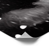 Winter Landschaftsglobe Poster (Ecke)