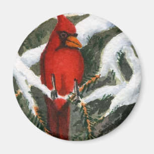 Winter Landschaftsmagnet Magnet