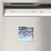 Winter Landschaftsmagnet Magnet (In Situ (Geschirrspüler))