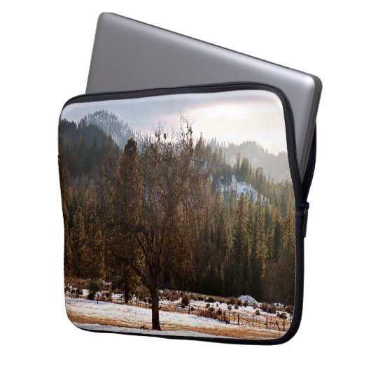 Winter...... Laptopschutzhülle (Vorderseite Links)